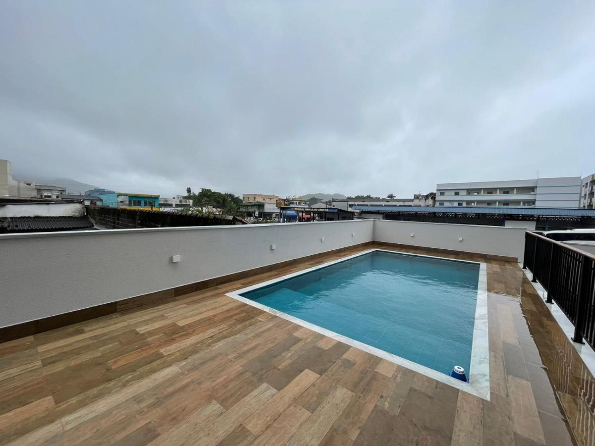 Apartamento Com Piscina No Centro Apartment Ubatuba Bagian luar foto
