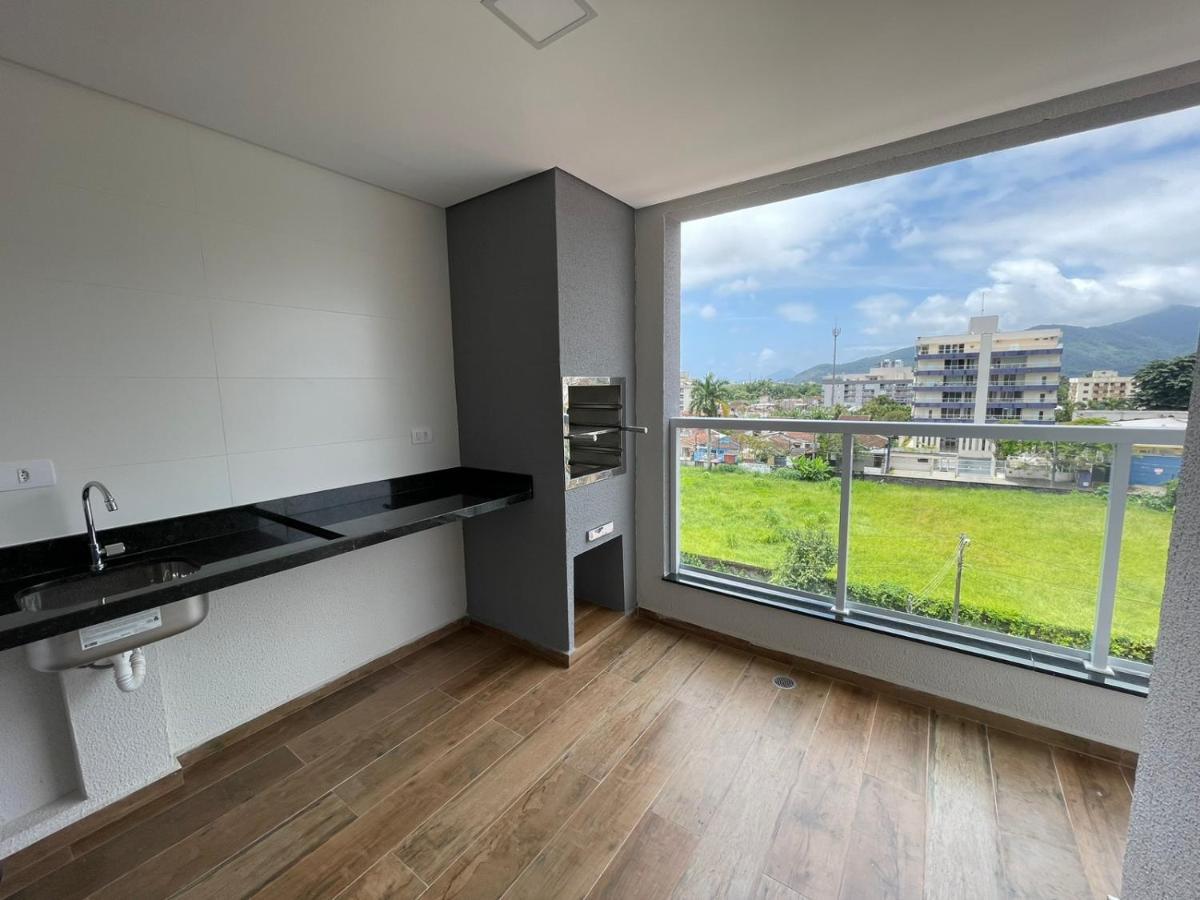 Apartamento Com Piscina No Centro Apartment Ubatuba Bagian luar foto
